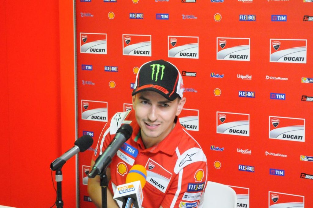 MotoGP Misano: Jorge Lorenzo, “Il test ci lascia ben sperare per questa gara”