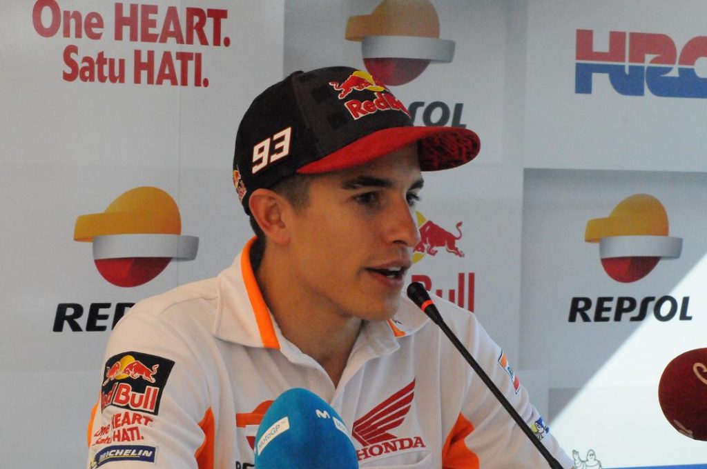 MotoGP Misano, Day 1: Marquez, “Iannone vuole giocare, io pensare al campionato”
