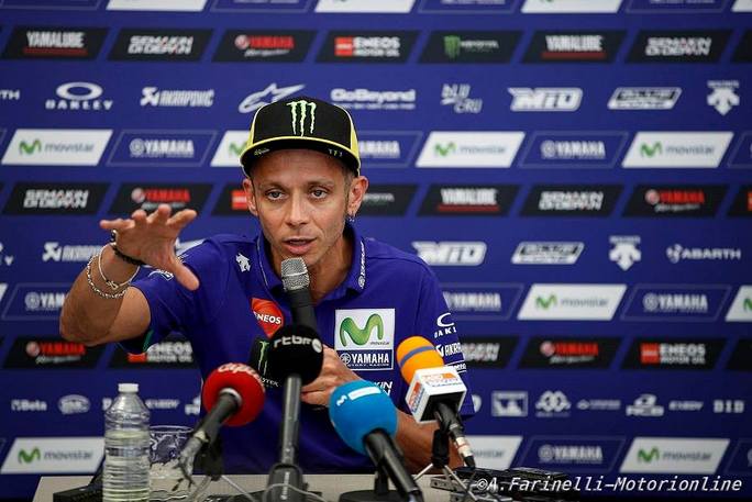 Incidente Valentino Rossi – Comunicato ufficiale Yamaha, Rossi: “Voglio tornare in moto il prima possibile”