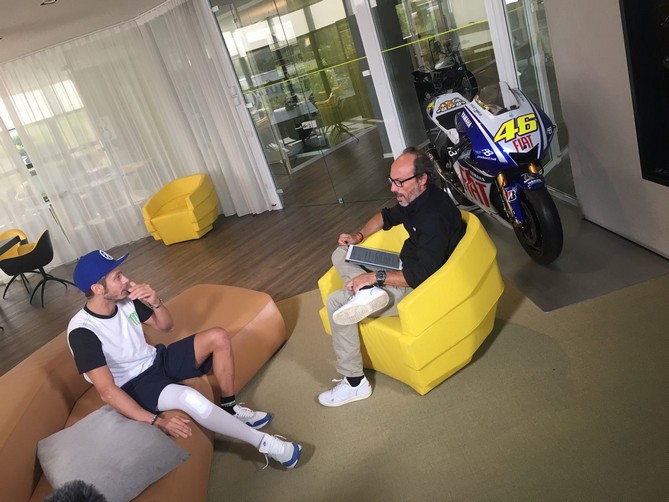 MotoGP: Valentino Rossi, “L’infortunio a 400 metri alla fine del giro”