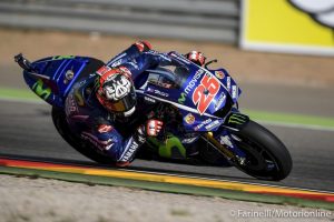 MotoGP Aragon Gara: Vinales, “È importante continuare a spingere”