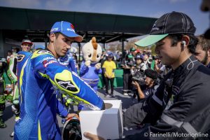 MotoGP Motegi Day 1: Iannone, “Il passo con la gomma usata è abbastanza buono”