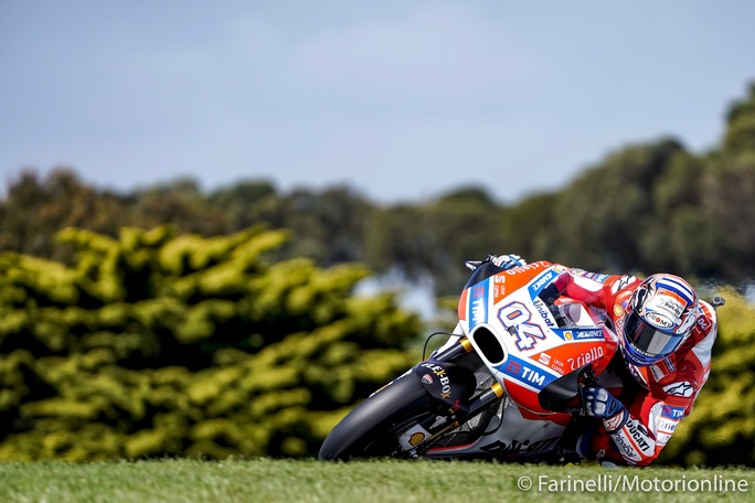 MotoGP Phillip Island Day 1: Dovizioso, “Siamo veloci ma non basta”