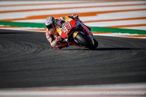 MotoGP Valencia FP3: Marquez il migliore, Dovizioso arranca, Rossi evita le Q1