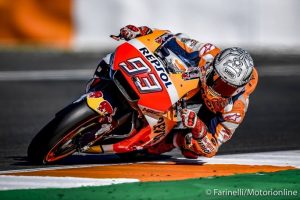 MotoGP Test Valencia Day 2 Mattina: Marquez al Top, Zarco promuove la M1 2017