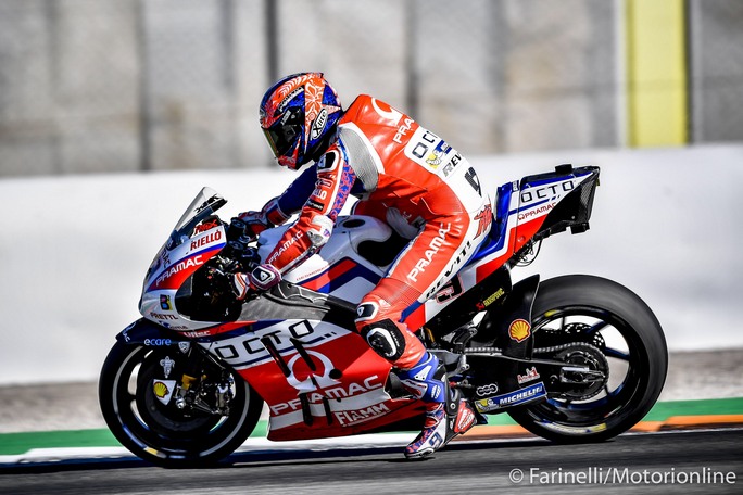 MotoGP Test Valencia Day 2: Petrucci, “A Jerez avrò la nuova moto e sono molto curioso di provarla”