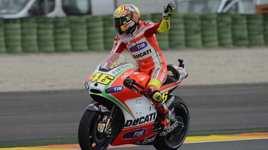 MotoGP: Valentino Rossi, “Quando c’ero io la Ducati non era lì per vincere, con Dovizioso sì”