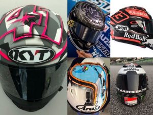 MotoGP | Svelati i caschi per i test invernali