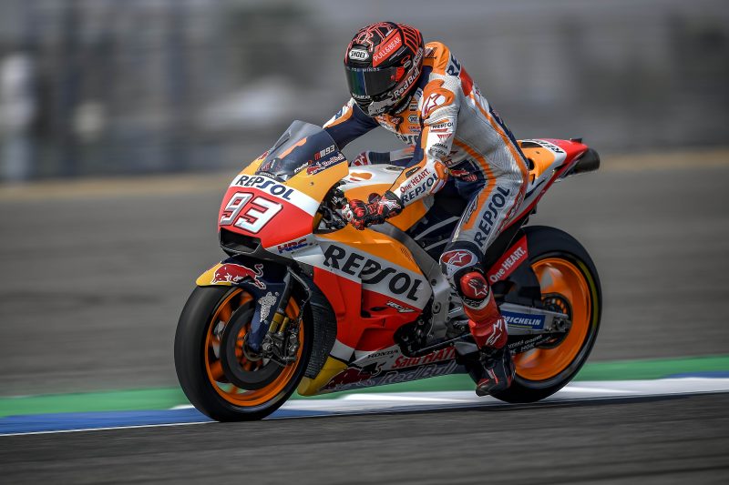 MotoGP | Test IRTA Thailandia Day 1, Marquez: “Giornata positiva, mi aspettavo una pista più veloce”