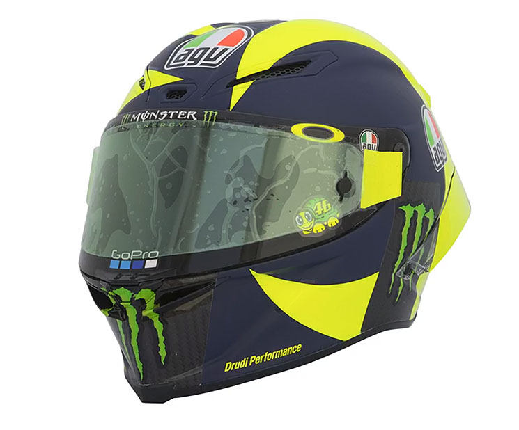 MotoGP  Valentino Rossi presenta il casco per la stagione 2018[Foto]