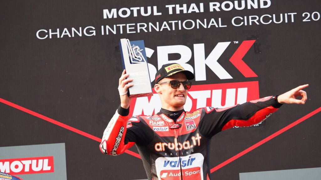 Superbike|Motul Thai Round, Gara2: Davies centra la prima vittoria in Thailandia