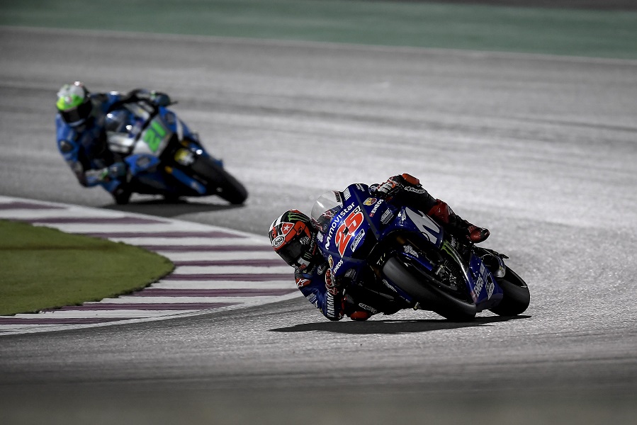 MotoGP | Gp Qatar Gara: Vinales, “Con una partenza migliore avrei potuto lottare per la vittoria”