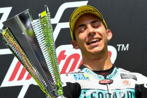 Moto3 | GP Barcellona Gara: Bastianini, “Dedico la vittoria a Bryan”