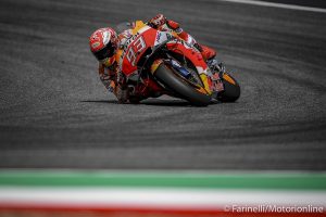 MotoGP | Gp Mugello Qualifiche: Marquez, “Ho surriscaldato la gomma nel giro buono”