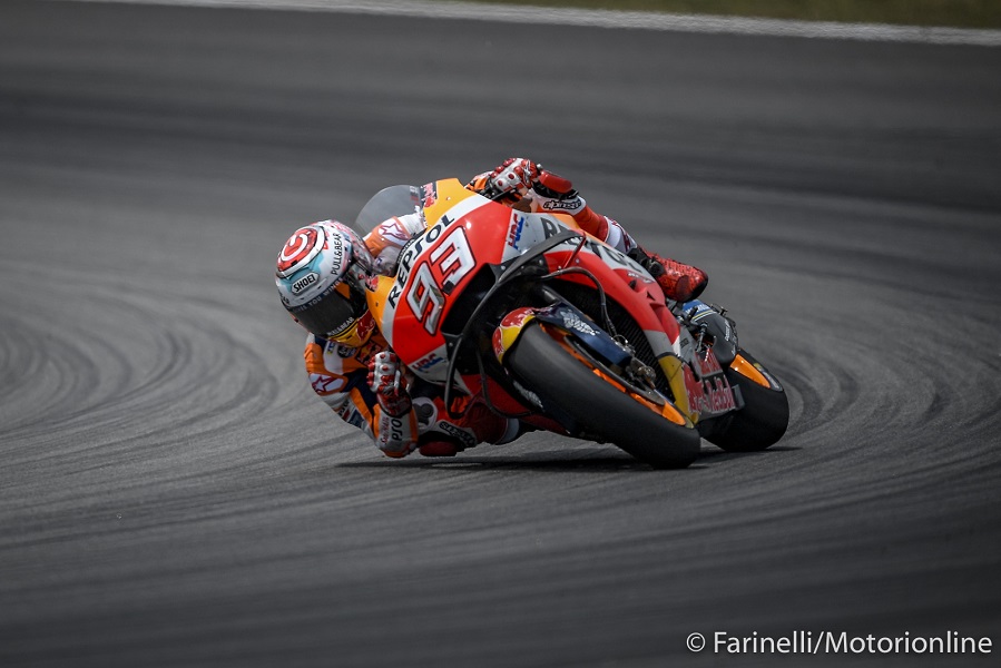 MotoGP | Test Barcellona: Marquez si prende la vetta a fine giornata