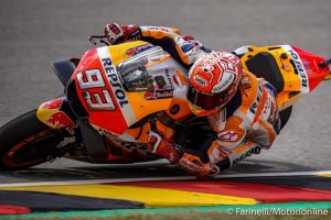 MotoGP | Gp Sachsenring Gara: Nona sinfonia per Marquez, Rossi è secondo