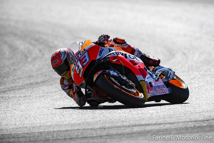 MotoGP | Gp Assen Warm Up: Marquez è il più veloce, segue Dovizioso, Rossi è nono