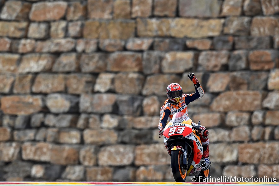 MotoGP | Il Motorland di Aragon intitola una curva a Marc Marquez