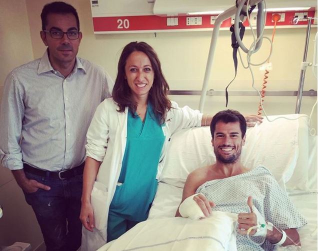 Moto2 | Simone Corsi operato con successo alla mano destra
