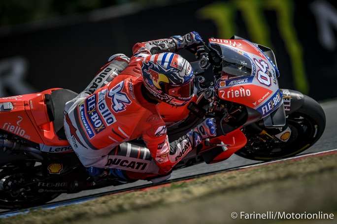 MotoGP | Gp Brno Gara: Dovizioso batte Lorenzo, doppietta Ducati, Marquez sul podio, Rossi quarto