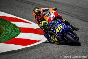 MotoGP | Gp Austria Gara: Rossi, “Al momento non siamo abbastanza veloci per il podio”