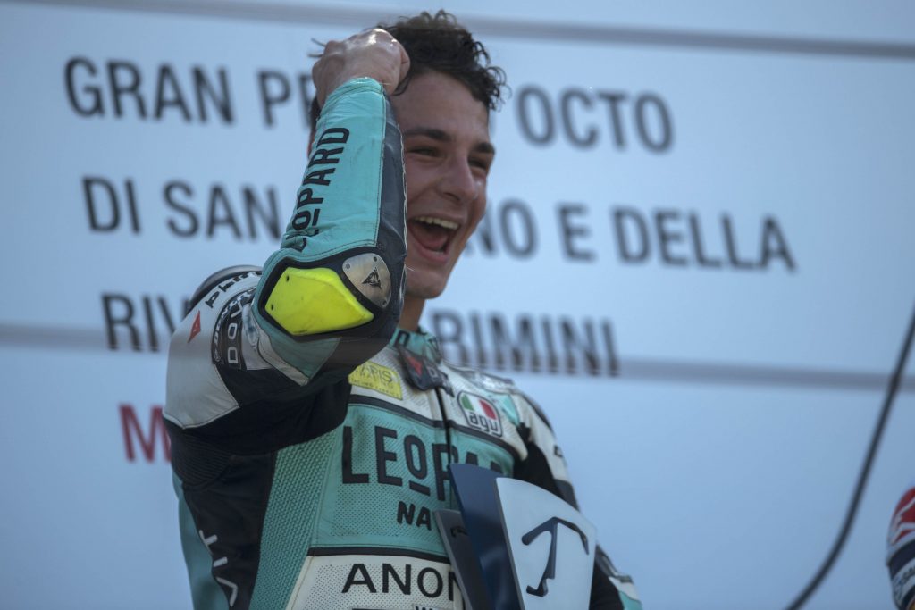 Moto3 | GP Misano Gara: Dalla Porta, “Non è un traguardo, è un gradino per fare meglio”