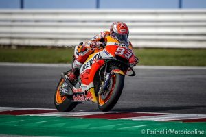 MotoGP | Gp Misano Qualifiche: Marquez, “Arrabbiato per la caduta, ma penso alla vittoria” [Video]