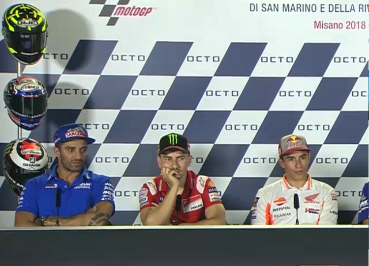 MotoGP | Gp Misano Conferenza Stampa: Lorenzo, “Al momento non pensiamo a vincere il campionato”