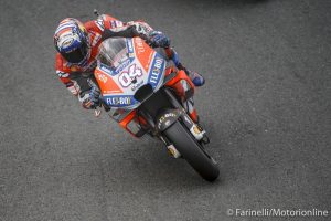 MotoGP | Gp Giappone Qualifiche: Dovizioso, “In gara tutto potrà accadere, mi aspetto un Marquez all’attacco” [Video]