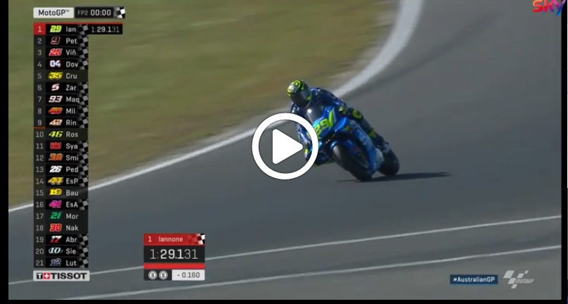 MotoGP | Gp Australia: Gli highlights delle prove libere [Video]