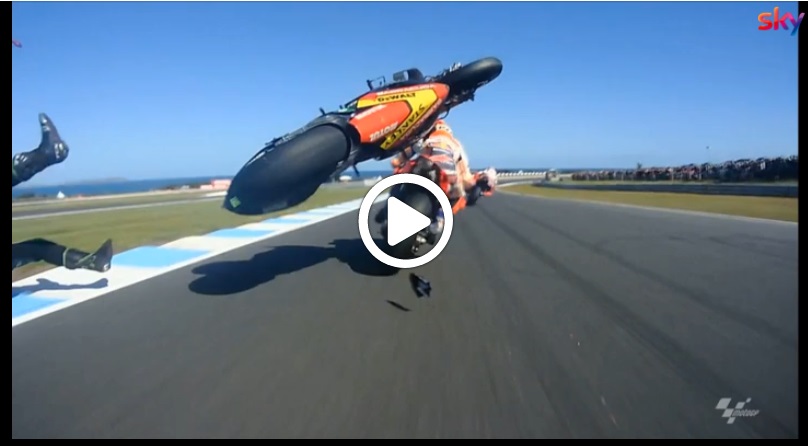 MotoGP | Gp Australia: L’analisi dell’incidente tra Marquez e Zarco [Video]