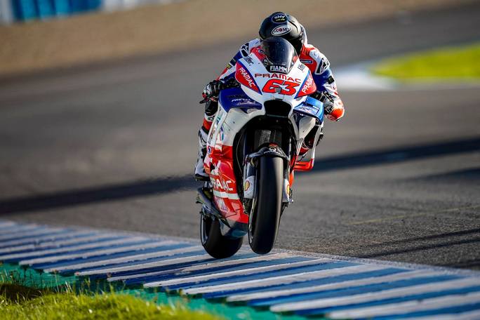 MotoGP | Test Jerez Day 2: Bagnaia, “Sono felice perchè mi sto trovando sempre meglio”