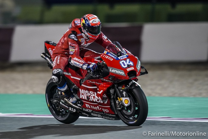 MotoGP | Test Qatar Day 3: Dovizioso, “Non sono del tutto soddisfatto”