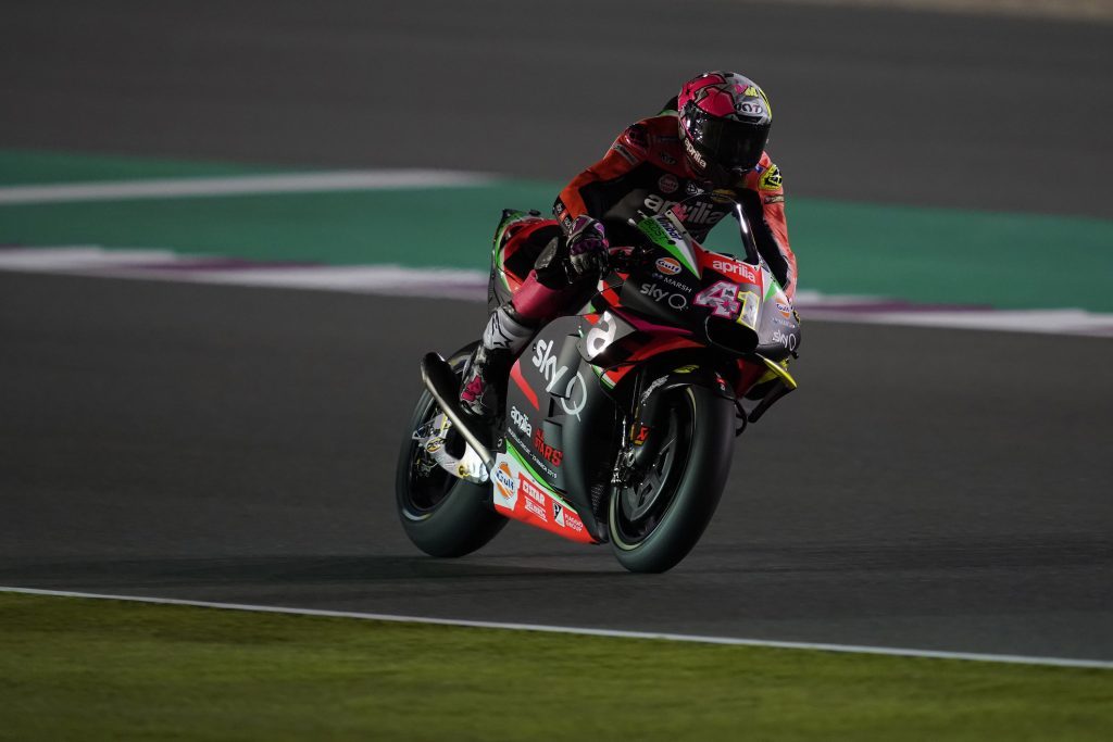 MotoGP | Test Qatar Day 1: A.Espargarò, “La moto 2019 si conferma nettamente migliore della 2018”