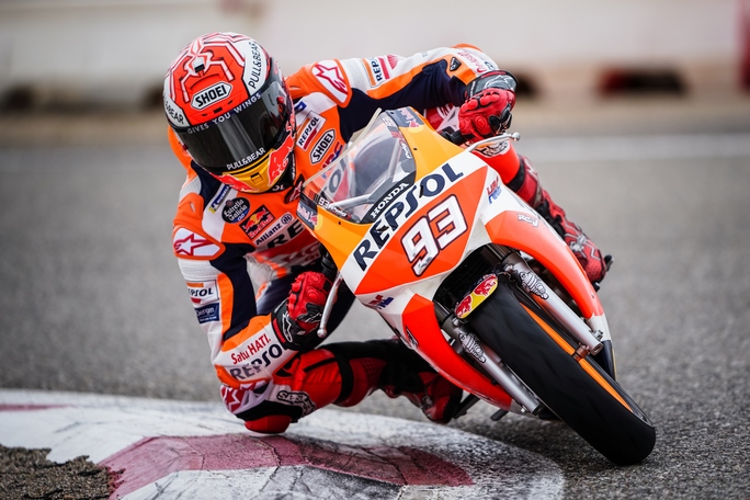 MotoGP | Marc Marquez è tornato in pista: “Frenata problematica” [Video]