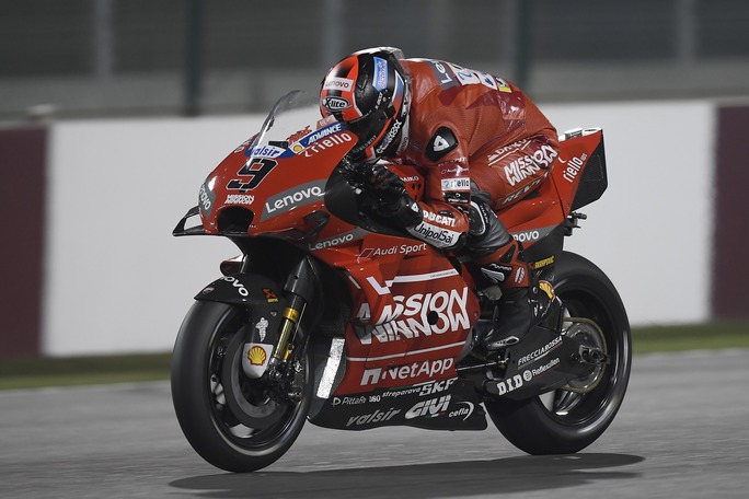 MotoGP | Test Qatar Day 1: Petrucci, “Siamo veloci sia con le gomme nuove che con quelle usate”