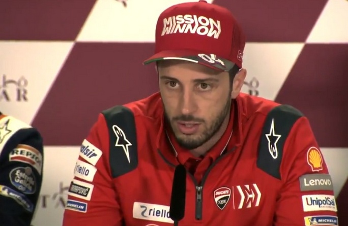 MotoGP | Gp Qatar Conferenza Stampa: Dovizioso, “Test strani, ma non sono preoccupato”