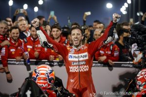 MotoGP | Andrea Dovizioso raggiunge Max Biaggi e Randy Mamola