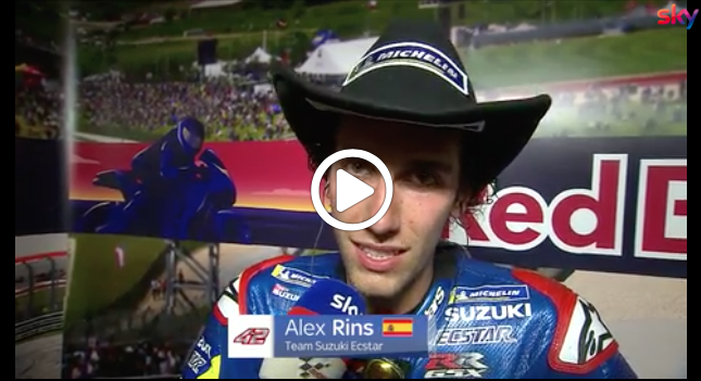 MotoGP | Gp Austin Gara: Rins, “Contento di essere davanti a lottare con i campioni” [VIDEO]