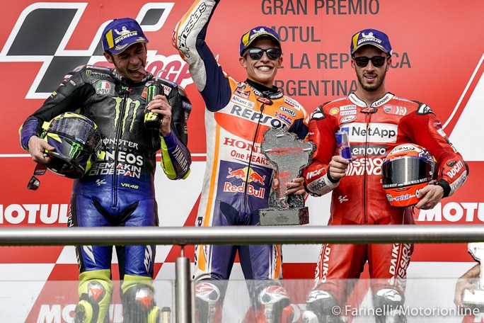 MotoGP | Gp Argentina: Marquez, Rossi, Dovizioso, le “risposte” della pista [VIDEO]