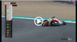 MotoGP | Gp Jerez: La caduta di Crutchlow nelle FP3 [VIDEO]
