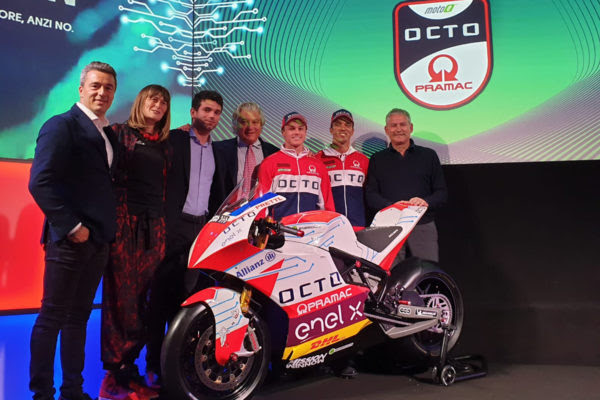 MotoE | Octo Pramac presenta la squadra che parteciperà al campionato elettrico