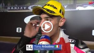 Moto3 | GP Mugello Gara: Arbolino, “Weekend incredibile” [VIDEO]