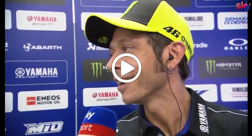 MotoGP | Gp Brno: Rossi, “Smettere? Ho un contratto fino al 2020” [VIDEO]
