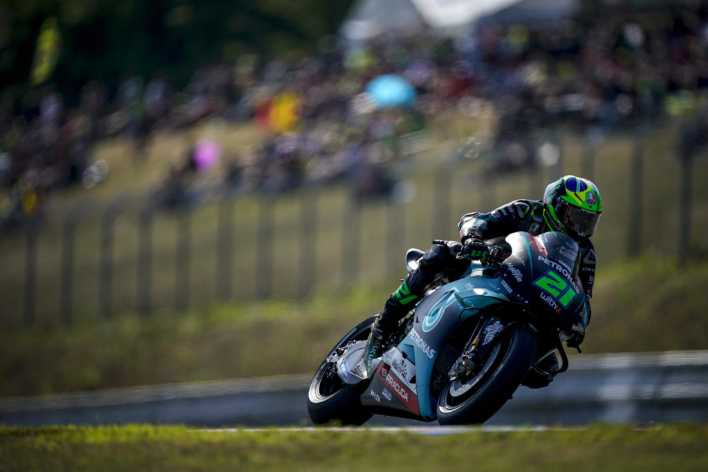 MotoGP | Test Brno: Morbidelli, “Abbiamo provato diversi set-up”
