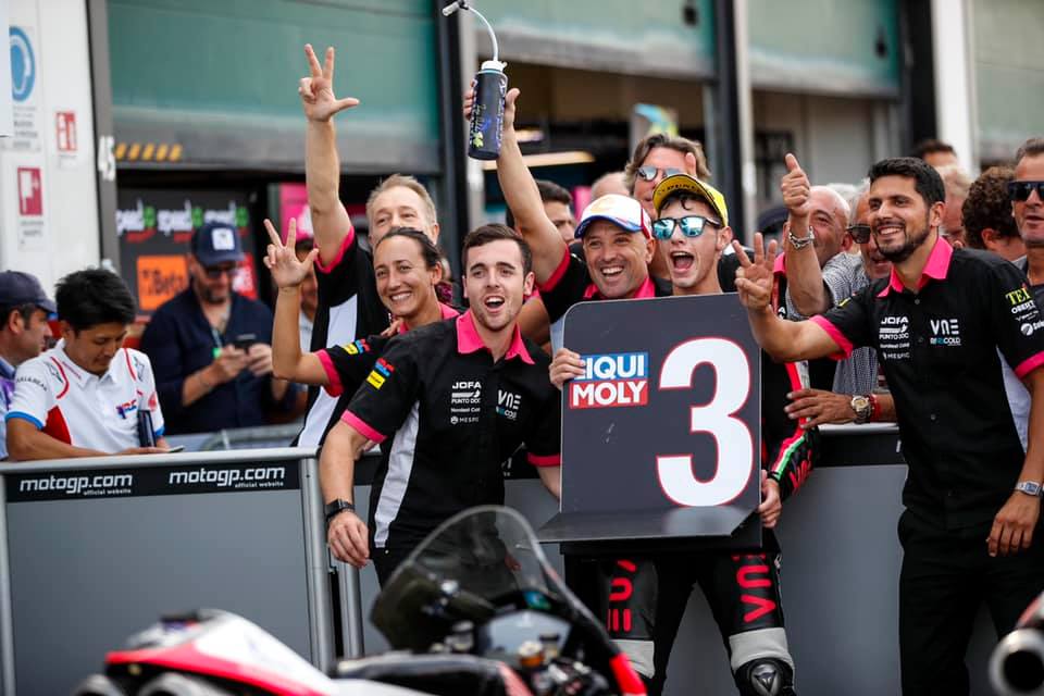 Moto3 | GP Misano Gara: Arbolino, “Contento per il quarto podio di fila”
