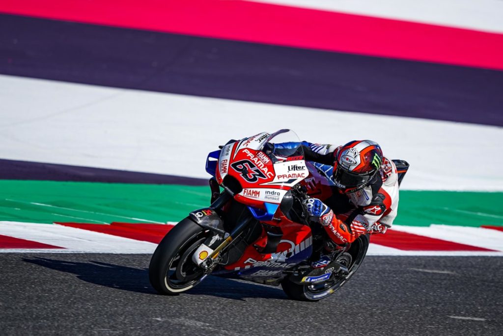 MotoGP | Gp Misano Day 1: Francesco Bagnaia, “Sono soddisfatto per i miglioramenti”