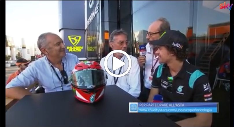 MotoGP | Gp Misano: Il casco di Morbidelli, tra amicizia e beneficenza [VIDEO]