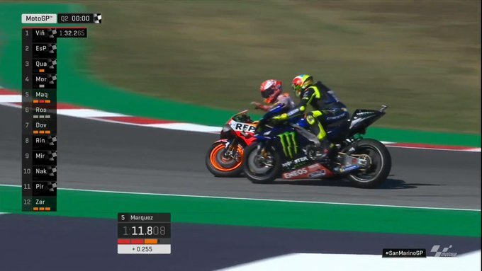 MotoGP | Gp Misano Qualifiche: Nessuna penalità per Rossi e Marquez [VIDEO]