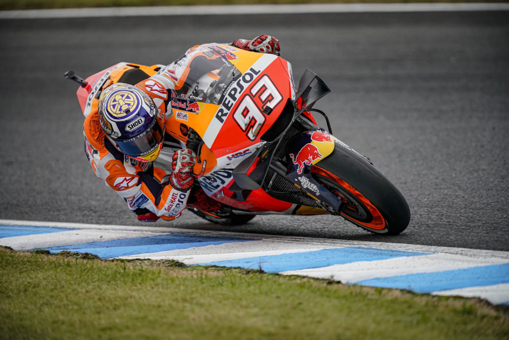 MotoGP | Gp Giappone Warm Up: Marquez fa il vuoto